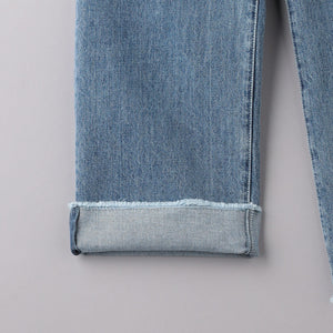 カットオフ デニムパンツ