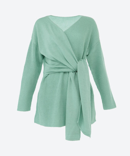 カシュクールニット