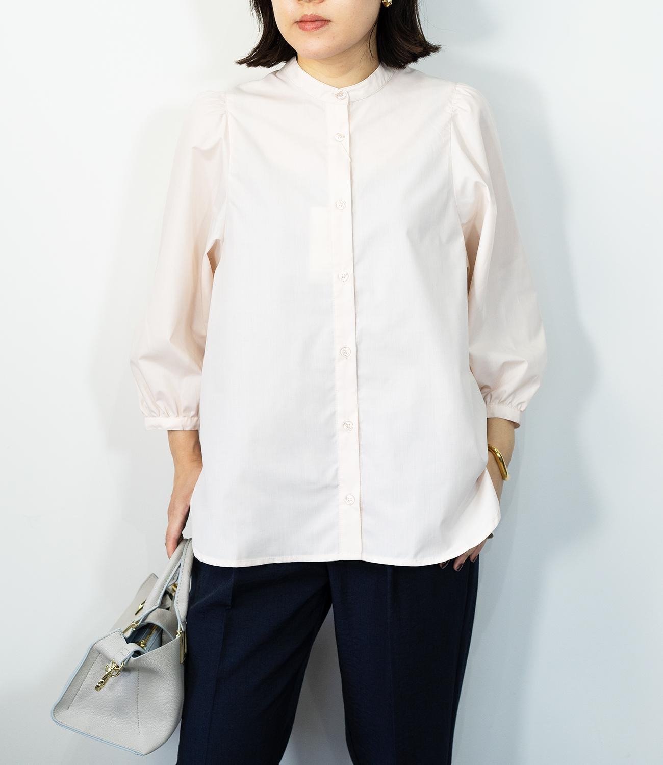 ギャザースリーブブラウス