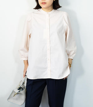 ギャザースリーブブラウス