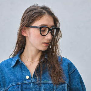 THICK ウェリントン クリア サングラス