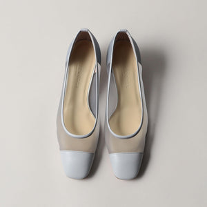 トゥキャップNチュール パンプス45↓