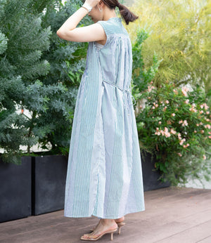 ピンタックフレンチスリーブワンピース