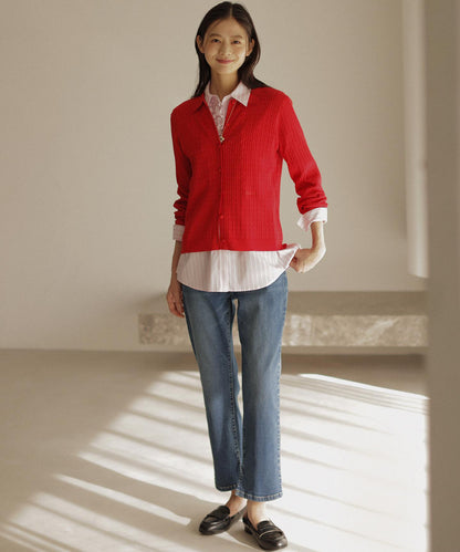 ミッドデニム パンツ