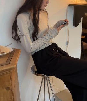 レイヤード風ロンT