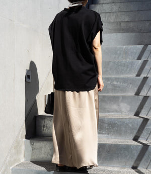 スタイルカバーキーネックカットソー