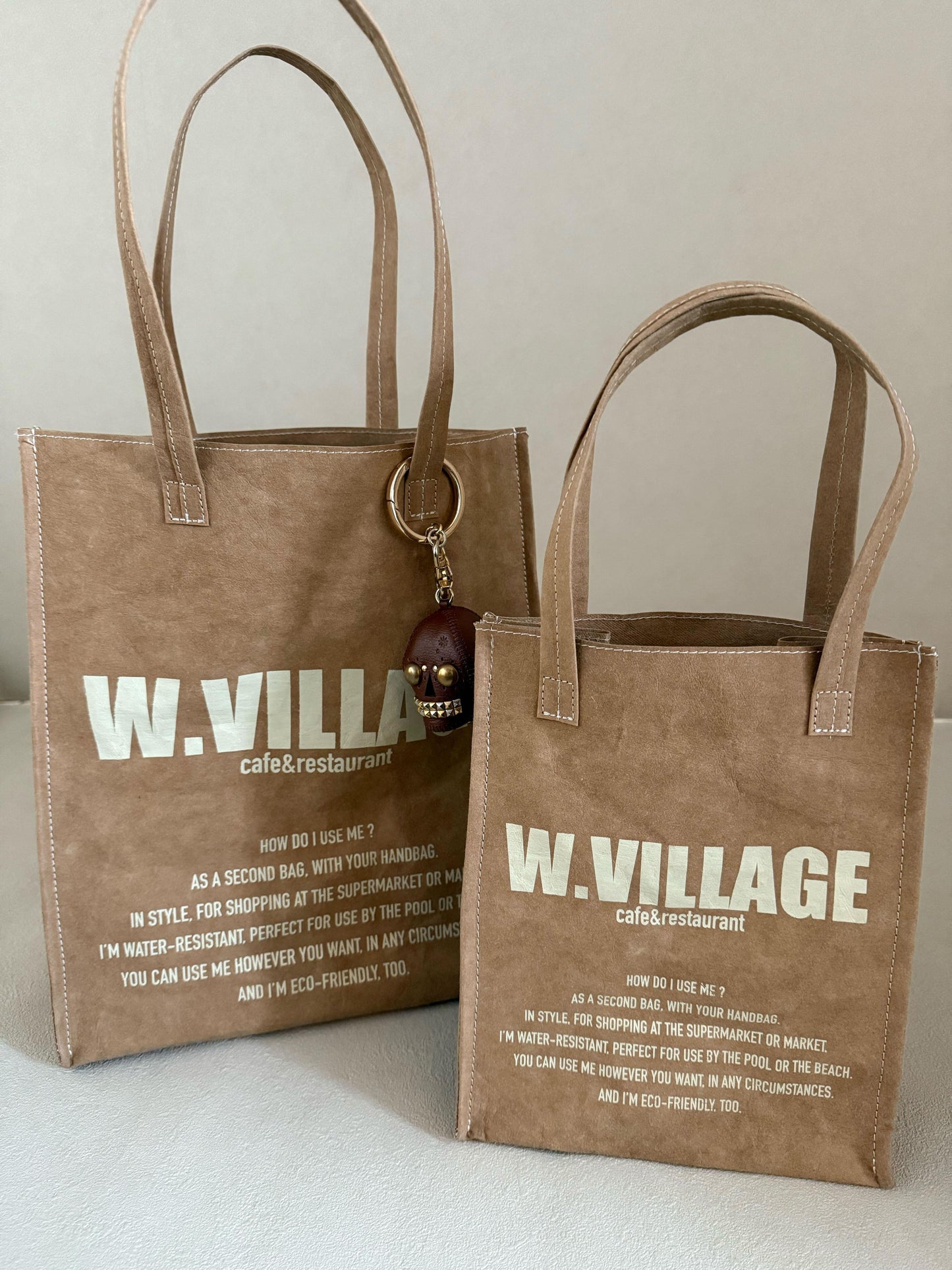 W.VILLAGE paper bag (M)