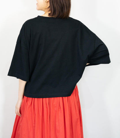 クロップドロゴTシャツ
