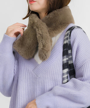 差し込みフェイクファーミニティペット