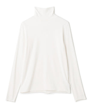 コットンカシミヤ タートルネックカットソー