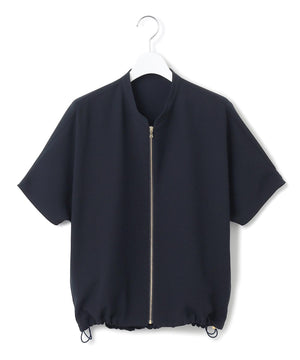 ストレッチジョーゼット フレンチスリーブ ブルゾン