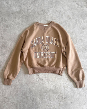 カレッジロゴスウェット