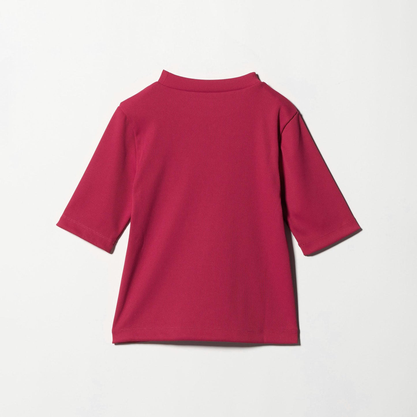 ニットライク モックネック カットソー