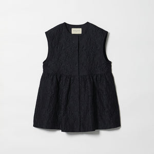 GISHA 2トーン ジャガード ベスト