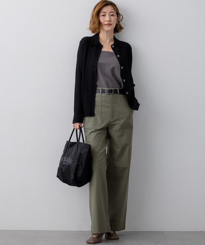 スラブツイルストレッチ ベイカーパンツ