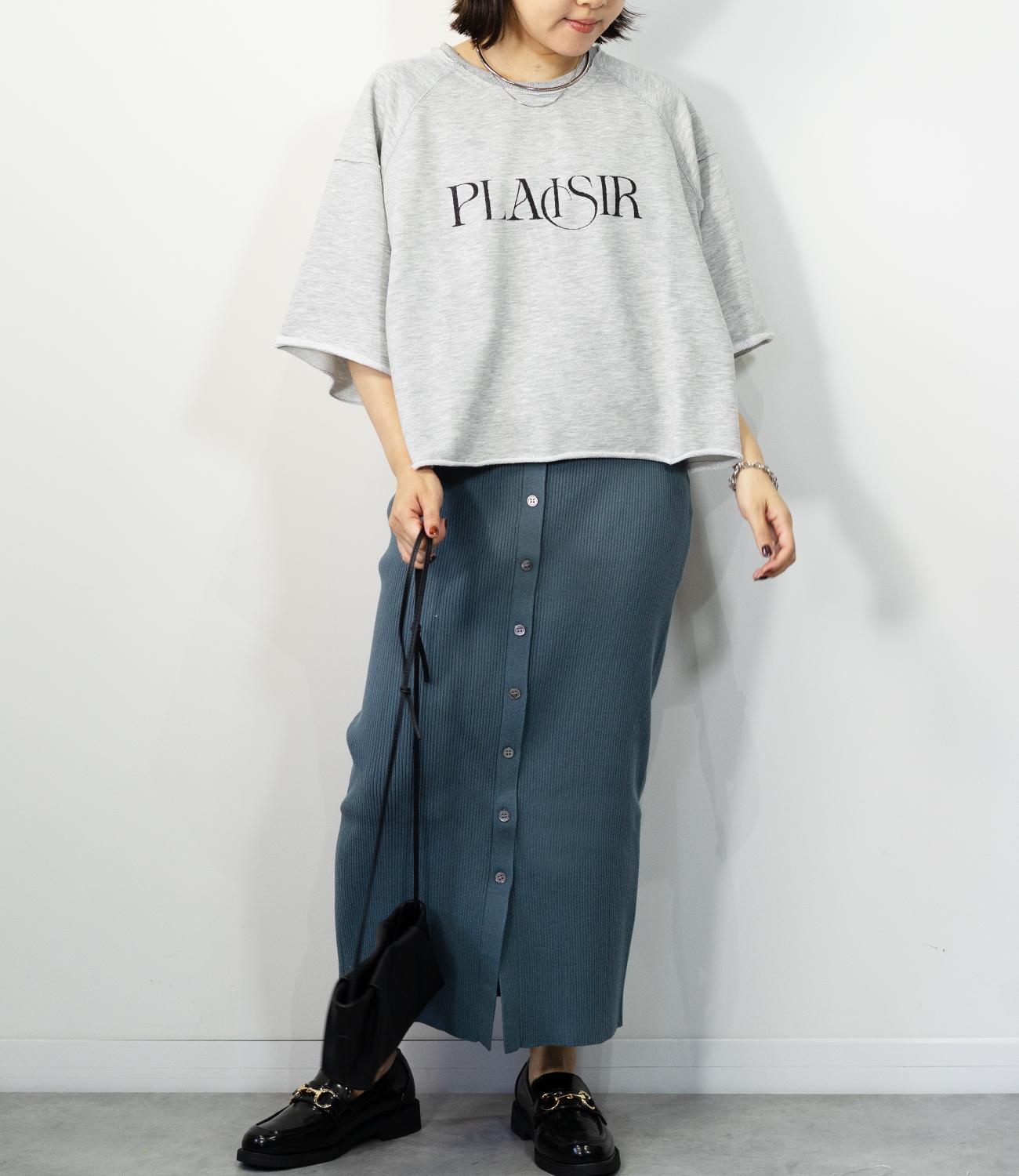 ミニ裏毛ロゴプルオーバー