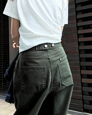 コットンカーペンターパンツ