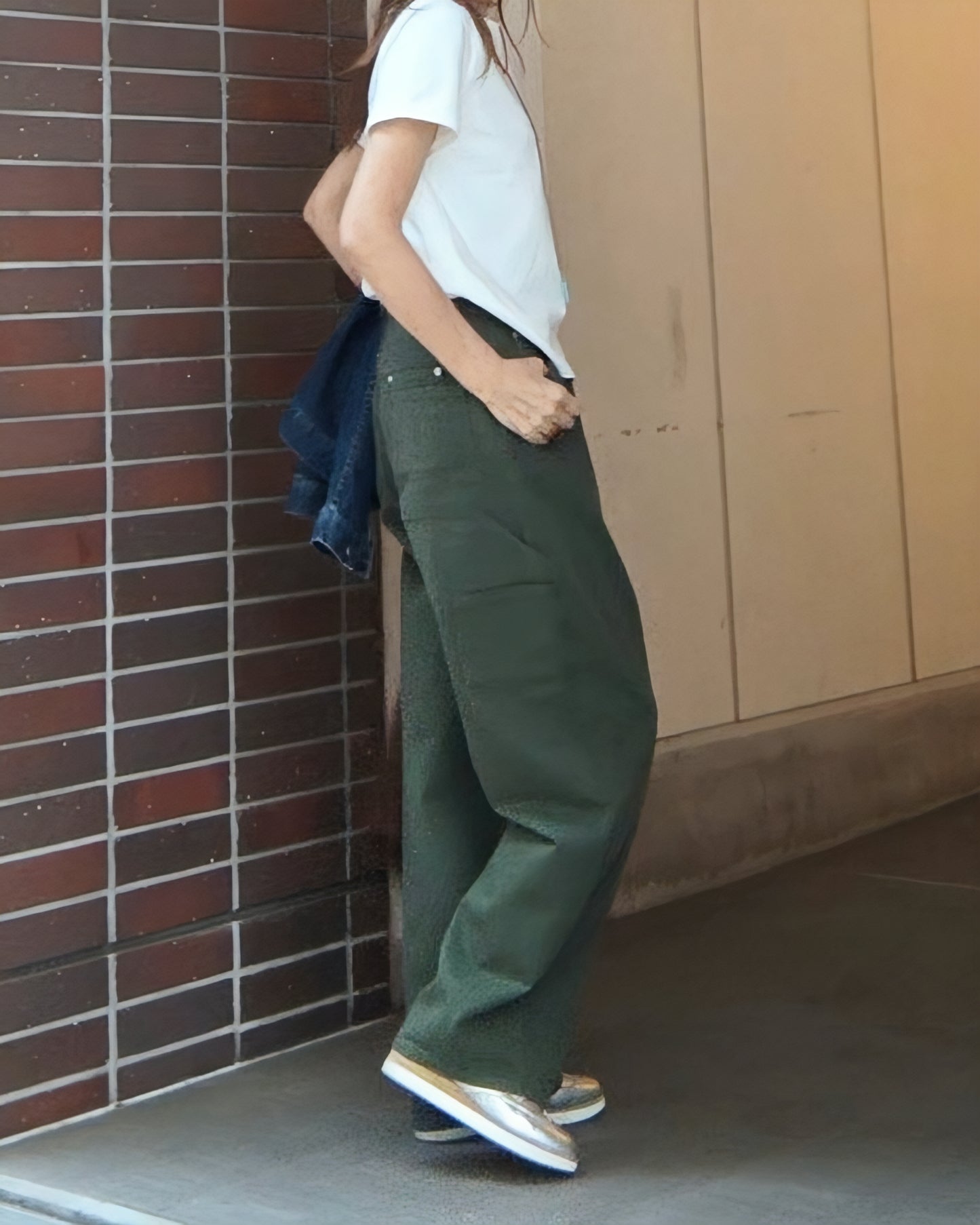 コットンカーペンターパンツ