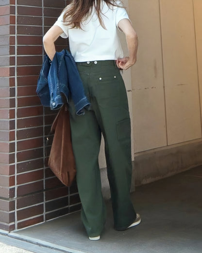 コットンカーペンターパンツ