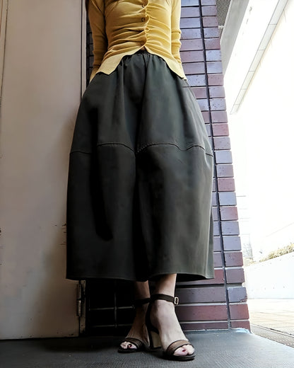 バルーンコットンスカート