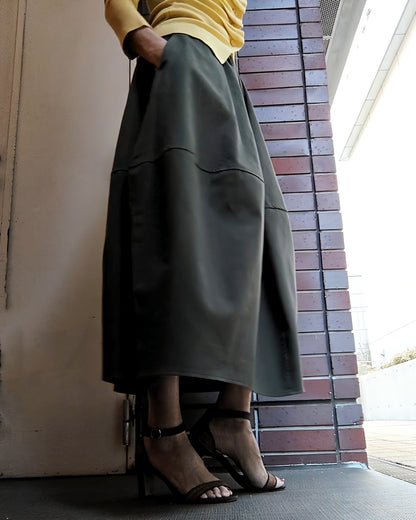 バルーンコットンスカート