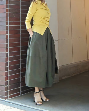 バルーンコットンスカート