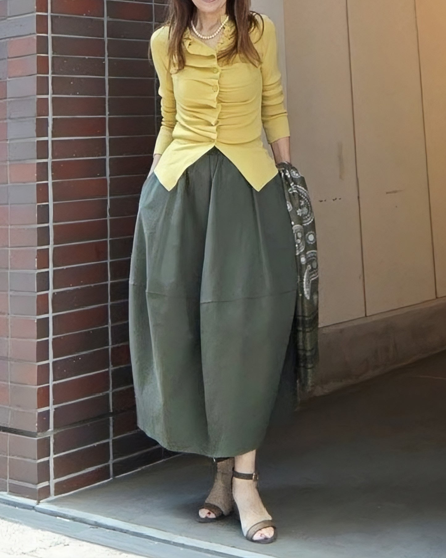 バルーンコットンスカート