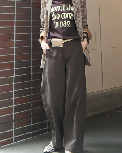 コットンカーブパンツ