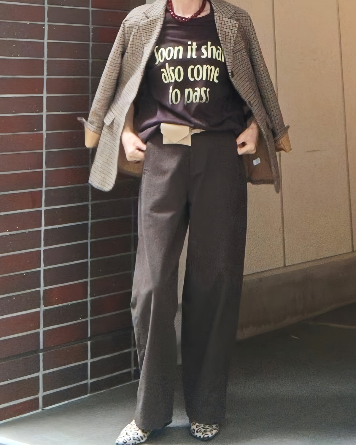 コットンカーブパンツ