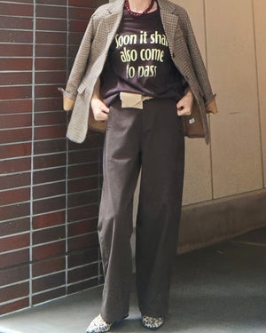 コットンカーブパンツ