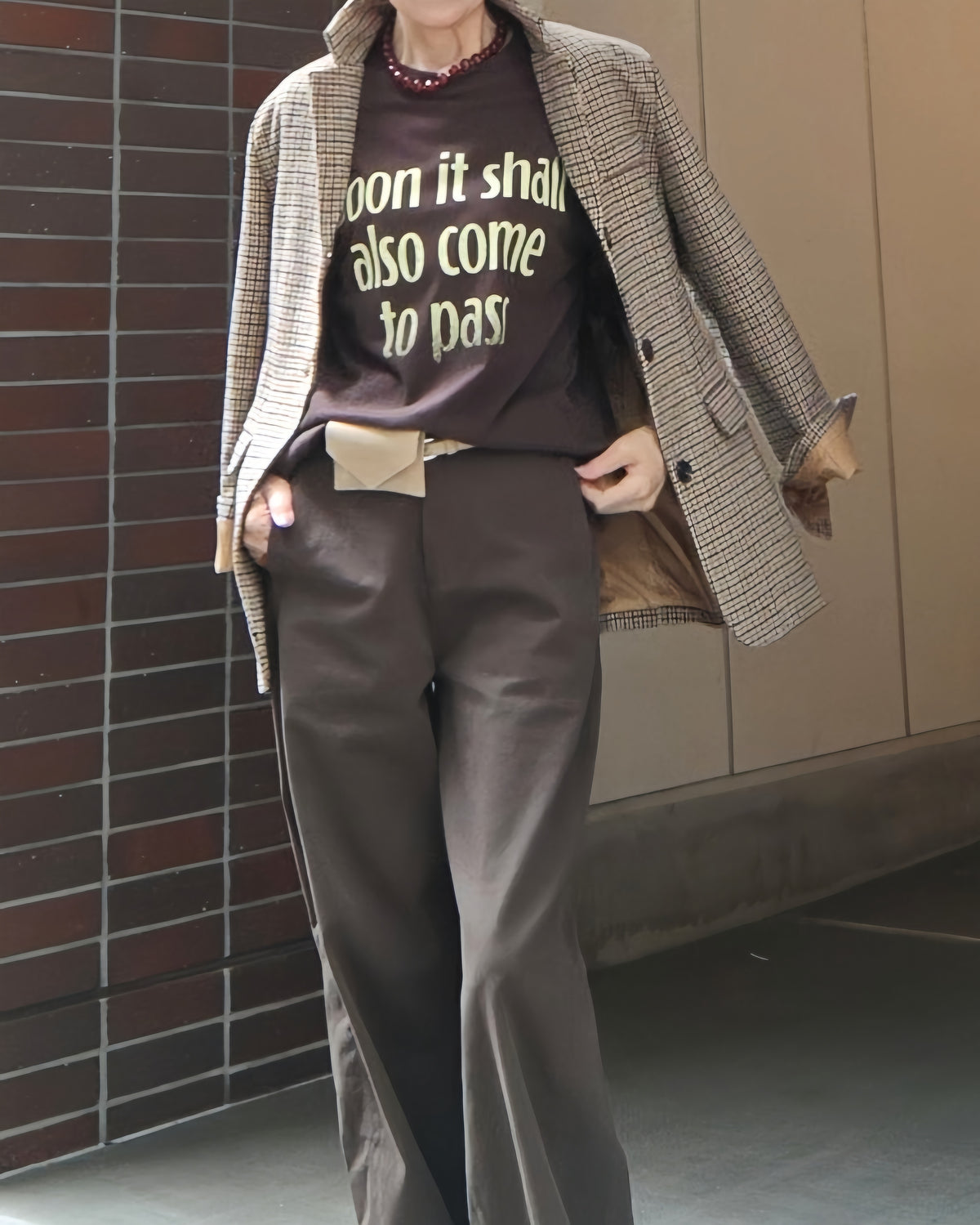 コットンカーブパンツ
