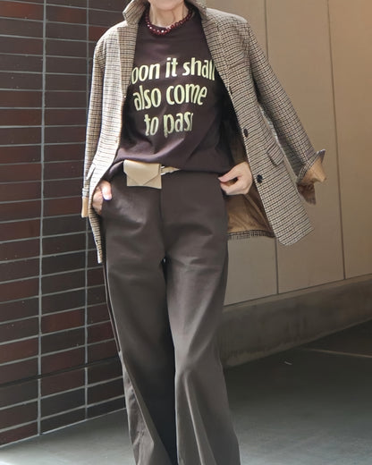 コットンカーブパンツ