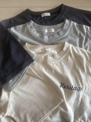 HaritageロゴバックプリントT