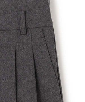 TRツイル ワイドトラウザー