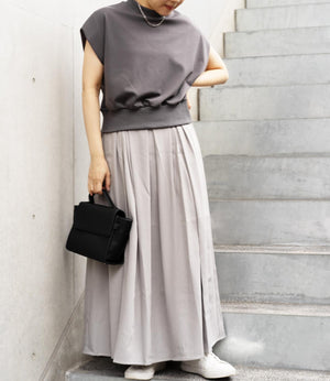 ポンチカットショートトップス