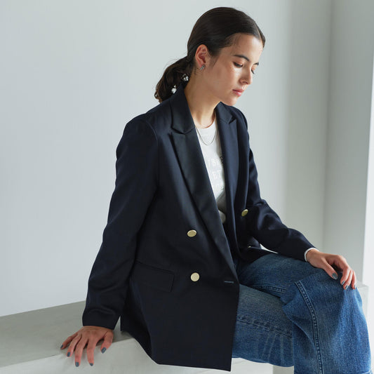 ［size SHORTあり］Greed グリード ダブル ジャケット -ウォッシャブル-