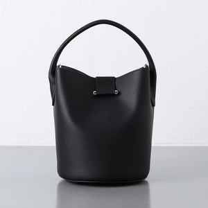 メタルポイント バケットバッグ