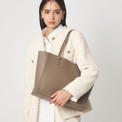 【WEB限定】ワンポイント シンプル トートバッグ（ソフトPCバッグ付） / A4 / 通勤