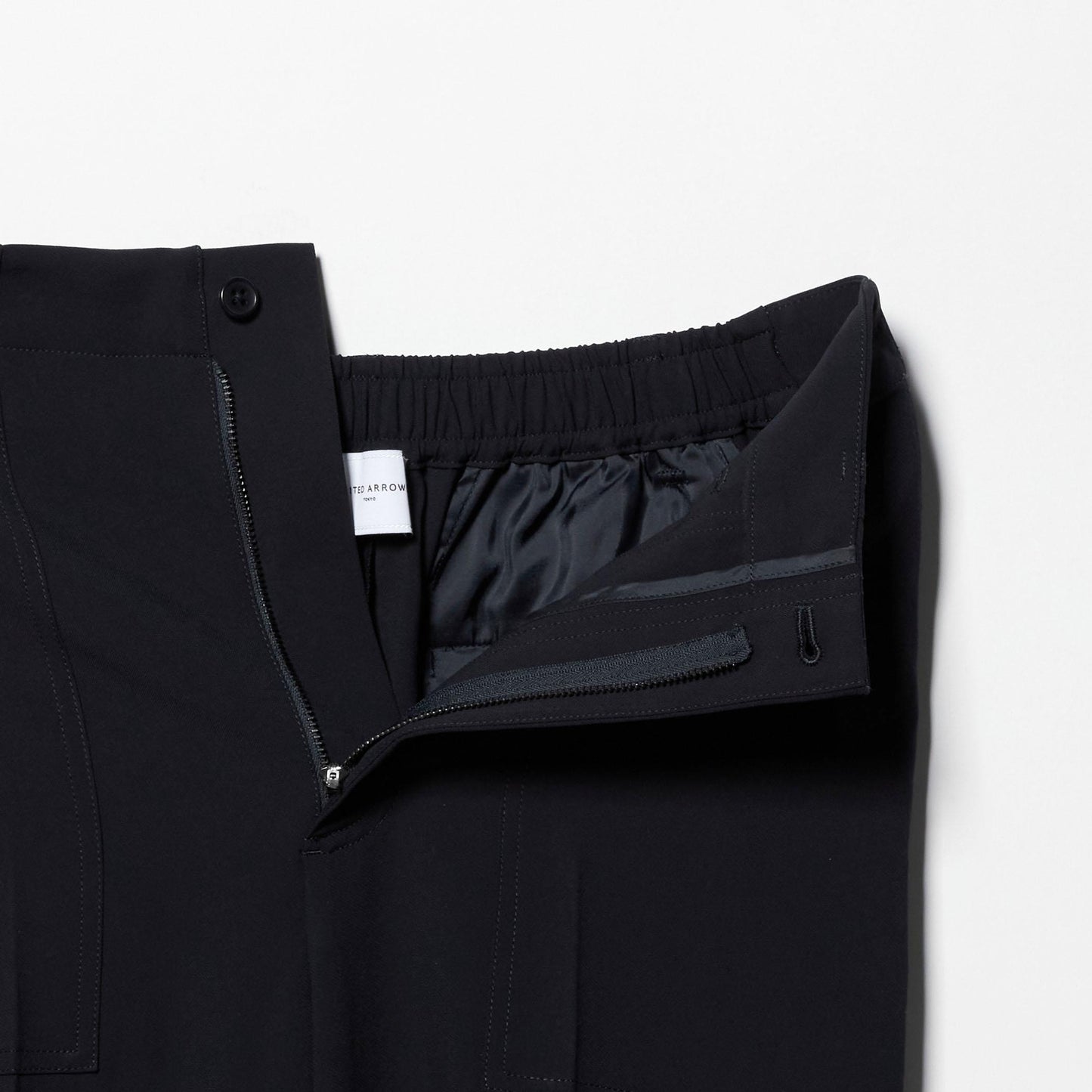 アセテートポリエステル ベイカーパンツ