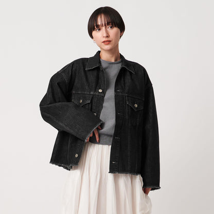 カットオフ デニムジャケット