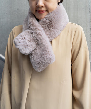 差し込みフェイクファーミニティペット