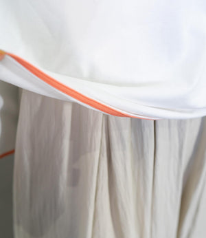 ポイントカラーロングTシャツ