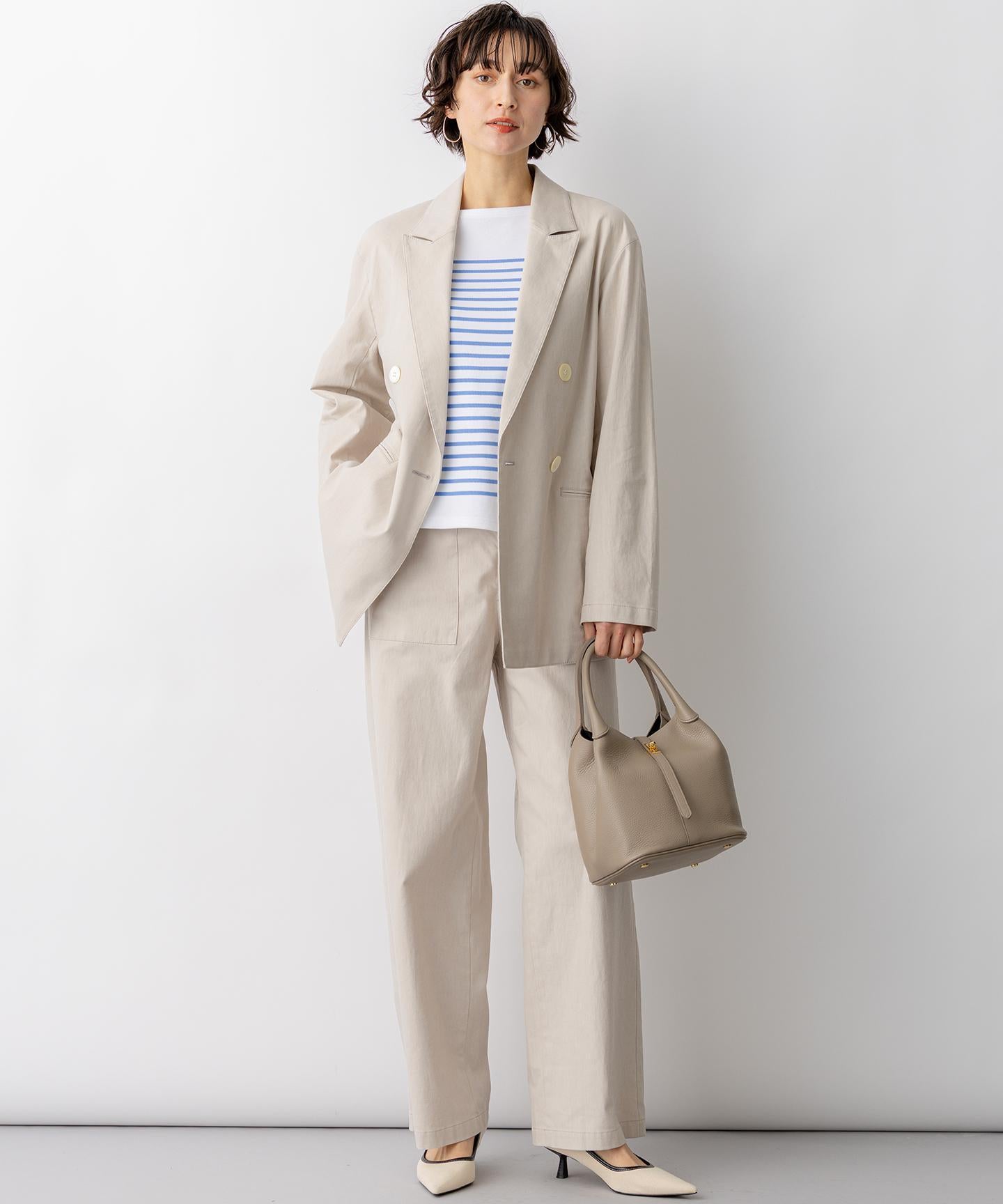 スラブツイルストレッチ ベイカーパンツ