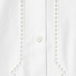 エンブロイダリーカラー シャツ