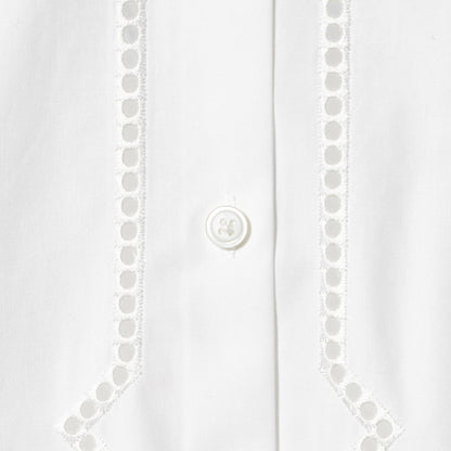 エンブロイダリーカラー シャツ