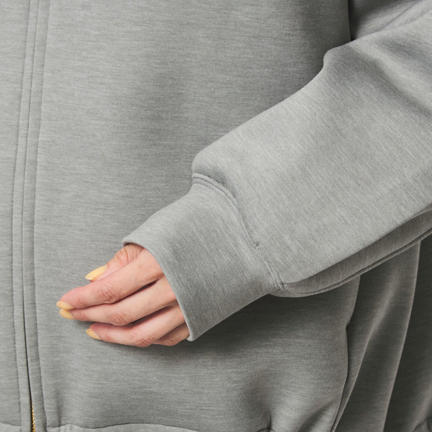 ［size SHORTあり］ダンボール ジップ フーディ