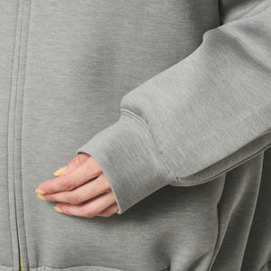 ［size SHORTあり］ダンボール ジップ フーディ