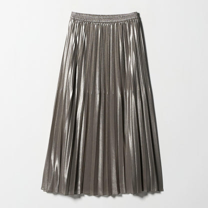 ハクプリント プリーツ スカート