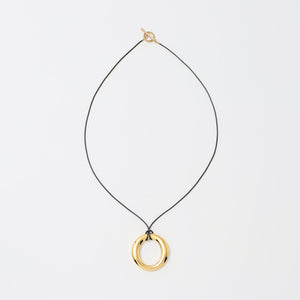 Oシェイプ コードネックレス