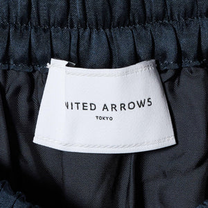 シャンブレー オーガンザ ポケット スカート